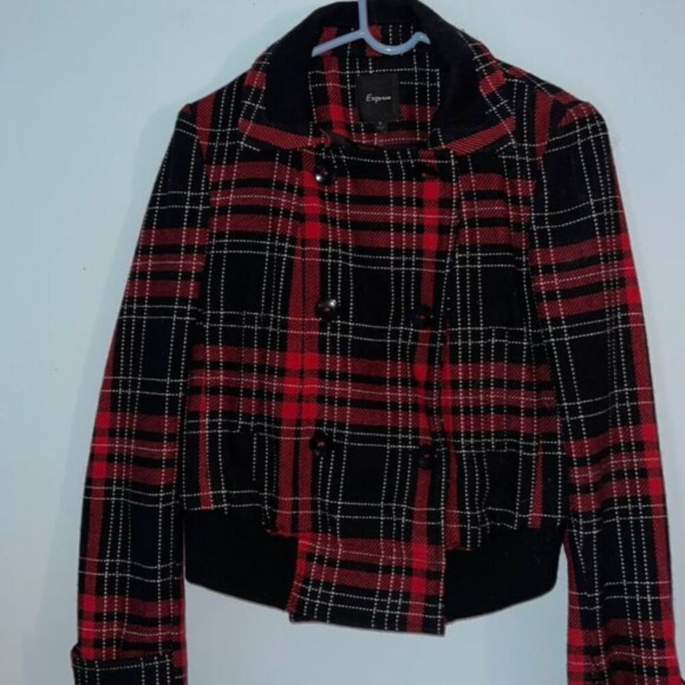 🛍Womens Express double button jacket Size Small - image 1